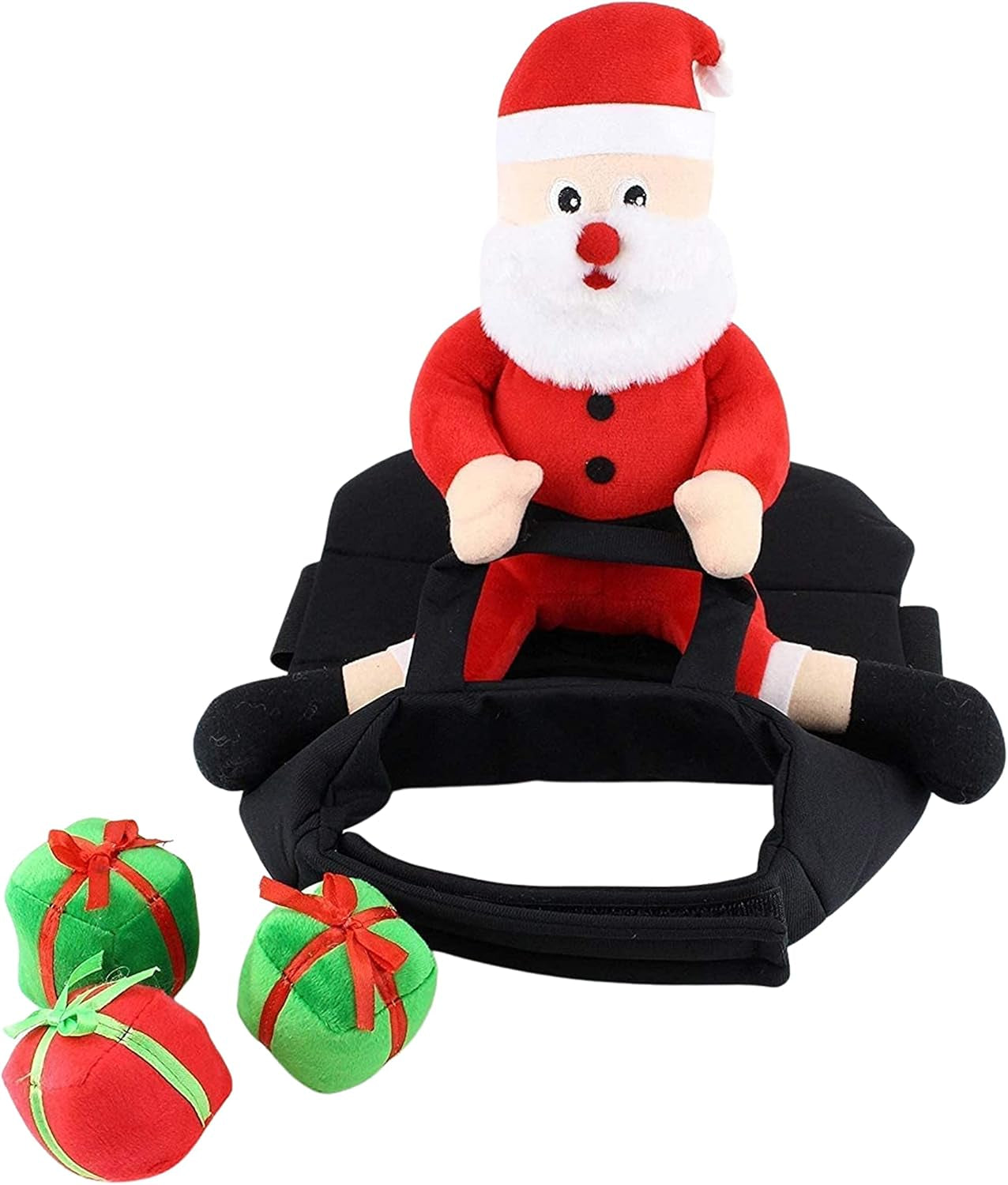 Santa Claus Jockey Dog Costume (Medium)