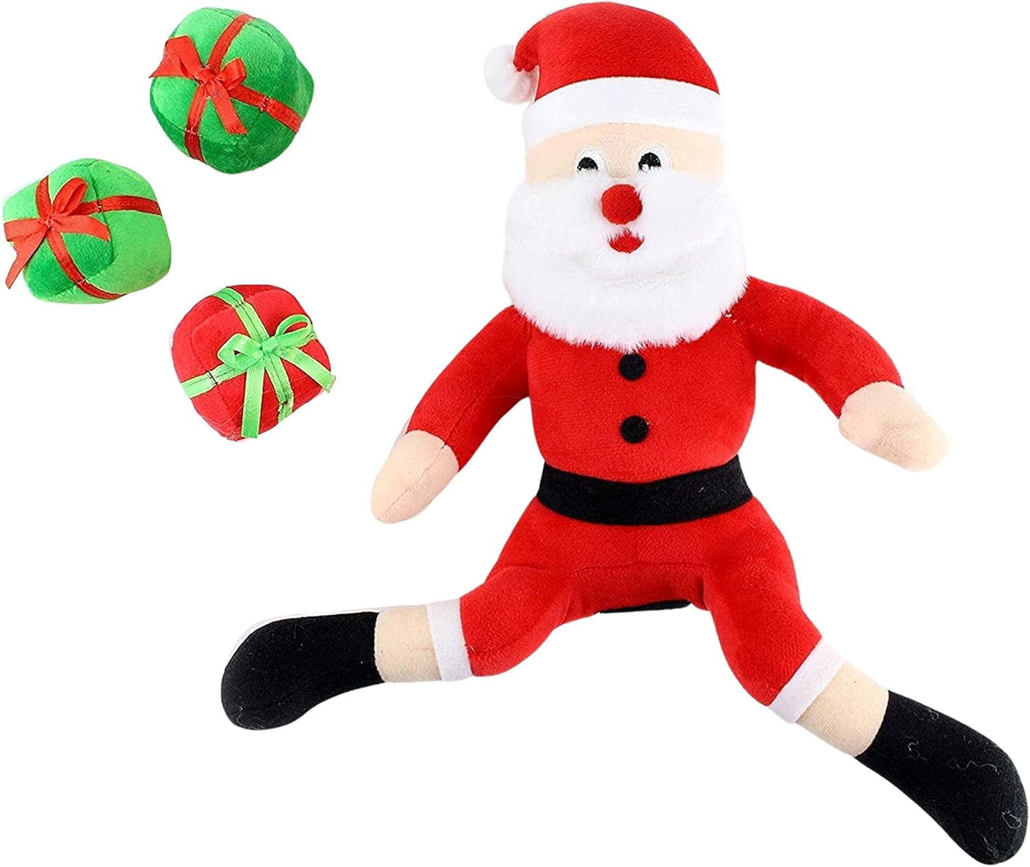 Santa Claus Jockey Dog Costume (Medium)